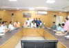 खाद्य एवं रसद तथा नागरिक आपूर्ति मंत्री ने विकास कार्यो के सम्बन्ध में अधिकारियों के साथ की बैठक
