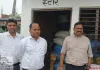 एडीएम द्वारा सम्भावित बाढ़ से बचाव के दृष्टिगत करमैनी-बेलौली तटबंध का किया गया स्थलीय निरीक्षण