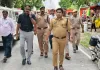 डीएम व एसपी द्वारा बाबा बैजूनाथ धाम शिव मंदिर का स्थलीय निरीक्षण कर तैयारियों का लिया गया जायजा
