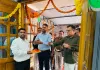 बहराइच:नवनिर्मित विडियो कांफ्रेंसिंग हॉल का डीएम अक्षय त्रिपाठी ने किया उद्घाटन
