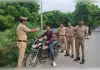 गंगा बैराज पर पुलिस का शिकंजा, बिना नम्बर प्लेट और संदिग्ध वाहनों की हुई सघन जांच