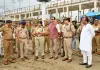 कांवड़ यात्रा के दृष्टिगत एडीजी व डीआईजी ने किया कछला घाट का निरीक्षण 
