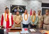पुलिस अधीक्षक द्वारा सेवानिवृत्त हुए 03 पुलिसकर्मियों को दी गई भावभीनी विदाई