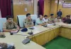जिलाधिकारी ने कांवड़ यात्रा के सम्बन्ध में अधिकारियांें के साथ की बैठक