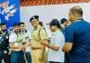 हैदराबाद में आयोजित प्रतियोगिता में दो मुख्य आरक्षियों ने जीता कांस्य पदक