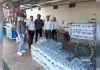 एलटीटी गोरखपुर ट्रेन की पेंट्रीकार से अनधिकृत पैकेज्ड पेयजल जब्त