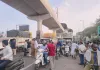 पूर्व राष्ट्रपति राम नाथ कोविंद की फ्लीट जाम में फंसी
