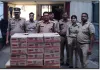 संयुक्त टीम का छापा, मुर्गी फार्म में छिपाकर रखी गई 30 पेटी अवैध देशी शराब बरामद