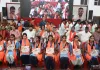 1200 मेधावियों का हुआ सम्मान, लक्ष्य तय कर मेहनत करें तभी मिलेगी सफलता : बृजभूषण