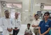 छ:साल के बच्चे के गले में खाने की नली की गांठ का हुआ इलाज