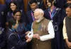 कॉमनवेल्थ गेम्स के पदक विजेताओं से मिले पीएम मोदी