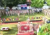 स्वतंत्रता दिवस पर PAC मुख्यालय में ध्वजारोहण, उत्कृष्ट सेवा के लिए पुलिसकर्मी सम्मानित