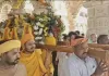 अयोध्या : राम मंदिर में शुरू हुआ रामलला का झूलनोत्सव