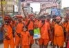 सावन का आज तीसरा सोमवार : वाराणसी में  कांवड़ियों की उमड़ी भारी भीड़