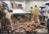 शाहजहांपुर में लिंटर गिरने से चाचा-भतीजे की मौत, महिला घायल