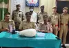 अवैध गांजा की तस्करी करने वाला अभियुक्त गिरफ्तार