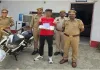  बंद मकानों में चोरी करने वाला शातिर चोर गिरफ्तार, लाखों के जेवर बरामद