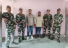 नेपाल सीमा से घुसपैठ करने वाले दो बांग्लादेशी नागरिक गिरफ्तार