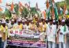 पुरानी पेंशन बहाली की मांग को लेकर निकली ओपीएस बहाली तिरंगा यात्रा