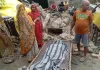 अमेठी में बारिश का कहर, मकान गिरने से वृद्धा की मौत