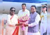 तीन दिवसीय ओडिशा दौरे पर पहुंचीं राष्ट्रपति, हुआ भव्य स्वागत