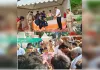 डीएम ने कांवड़ मार्ग का किया निरीक्षण, मोटा महादेव में बांटे फल