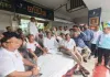 गाजियाबाद में बढ़े हाउस टैक्स के विरोध में व्यापारियों का अनिश्चितकालीन धरना शुरू