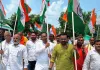 तिरंगा यात्रा निकालकर दिया देश भक्ति का संदेश