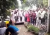 मुख्यमंत्री के कार्यक्रम स्थल से महज 100 मीटर दूर खुले नाले में गिरकर युवक की मौत