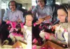 मुजफ्फरनगर में कांवड़ियों पर हेलीकॉप्टर से पुष्पवर्षा