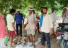 समाजसेवी ने तिलकपुर मंदिर के पास चलवाया स्वच्छता अभियान