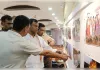 फोटो प्रदर्शनी का अवलोकन करने प्रेस क्लब पहुंचे प्रदेश कांग्रेस अध्यक्ष
