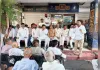 बढ़े हुए हाउस टैक्स के खिलाफ व्यापारियों का धरना चौथे दिन भी जारी