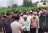 ट्रेन की चपेट में आए आरपीएफ जवान की तिरंगे में अंतिम विदाई
