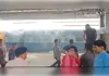 रेलवे प्लेटफार्म पर खड़ी एसी कोच में लगी आग, टला बड़ा हादसा
