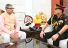 सेना प्रमुख धीरज सेठ ने हरियाणा के राज्यपाल से की मुलाकात