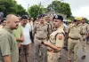 महुली हादसे के बाद एडीजी और आईजी ने किया घटनास्थल का निरीक्षण