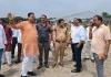 मुख्यमंत्री के  प्रस्तावित आगमन के दृष्टिगत कार्यक्रम स्थल का निरीक्षण कर लिया गया जायजा, 