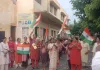 सदस्य, राज्य महिला आयोग के नेतृत्व में "हर घर तिरंगा" कार्यक्रम के अन्तर्गत निकाली गई तिरंगा यात्रा