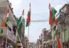 तिरंगे के रंग में रंगा मंझनपुर, गूंजे भारत माता की जय और वंदे मातरम् के नारे