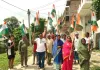 सनहा पश्चिम में स्वतंत्रता दिवस पर निकाली गई भव्य तिरंगा यात्रा