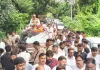 दो महीने बाद अपने नेता प्रमोद के स्वागत में उमड़ा रामपुरखास, पुष्पवर्षा के बीच गूंजे जिन्दाबाद के नारे