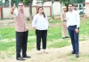 डीएम व एसएसपी ने बहेड़ी स्थित स्पोर्ट्स स्टेडियम का किया निरीक्षण