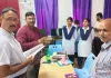 जिलाधिकारी द्वारा जवाहर नवोदय विद्यालय हरिहरपुर का किया गया निरीक्षण, 