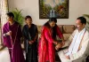 रक्षाबंधन पर सपा जिलाध्यक्ष तनवीर खां के बहनों ने बांधी राखी