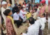 दो मासूम अनाथों की सहायता के लिए सांसद के साथ पहुंचे पूर्व विधायक
