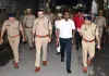 बारावफात के अवसर पर निकलने वाले जुलूस मार्ग का डीएम एसएसपी ने किया पैदल गस्त