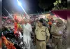 मोटा महादेव मंदिर पहुंचे एएसपी सिटी, कांवड़ियों का जाना हाल-चाल