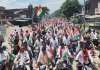 बेहजम में मंडल अध्यक्ष छोटू शुक्ला ने निकली भव्य तिरंगा यात्रा