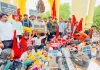लखनऊ में झारखंड की गूंज, एबीवीपी का प्रदर्शन 